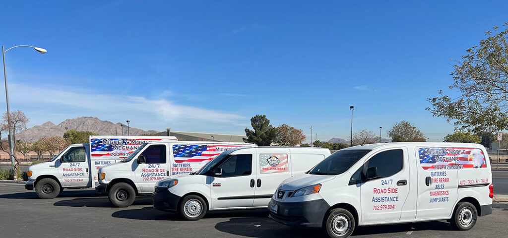 miguels mobile mechanic service van fleet