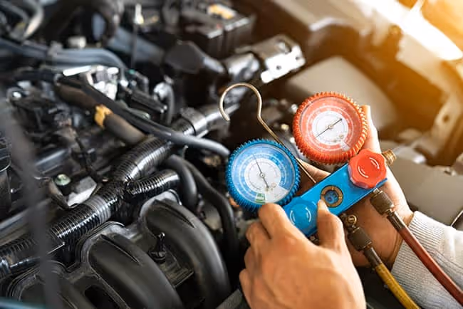car ac gauges for auto ac service